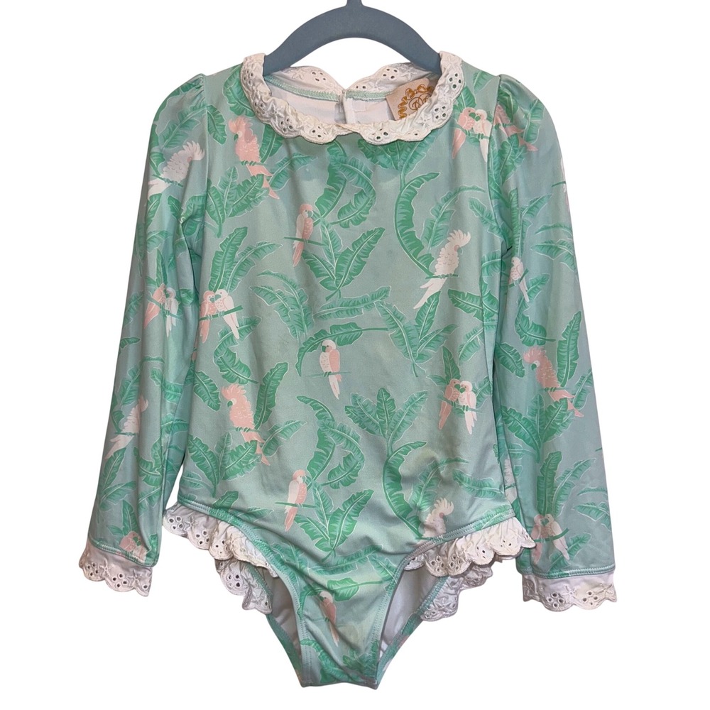 TBBC The Beaufort Bonnet Company Sarasota Surf Bathing Suit Parrot Island Palms